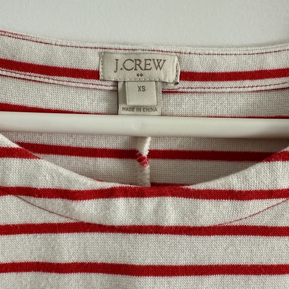 J.Crew striped shift dress, size extra small - Picture 2 of 2